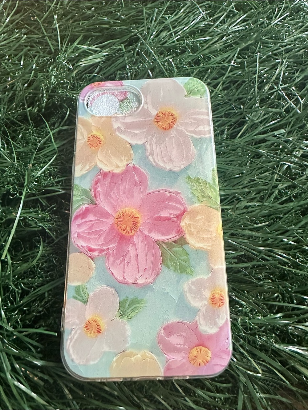 Floral Pink & Pastel Phone 16e  Case - Decorative Protective Cover